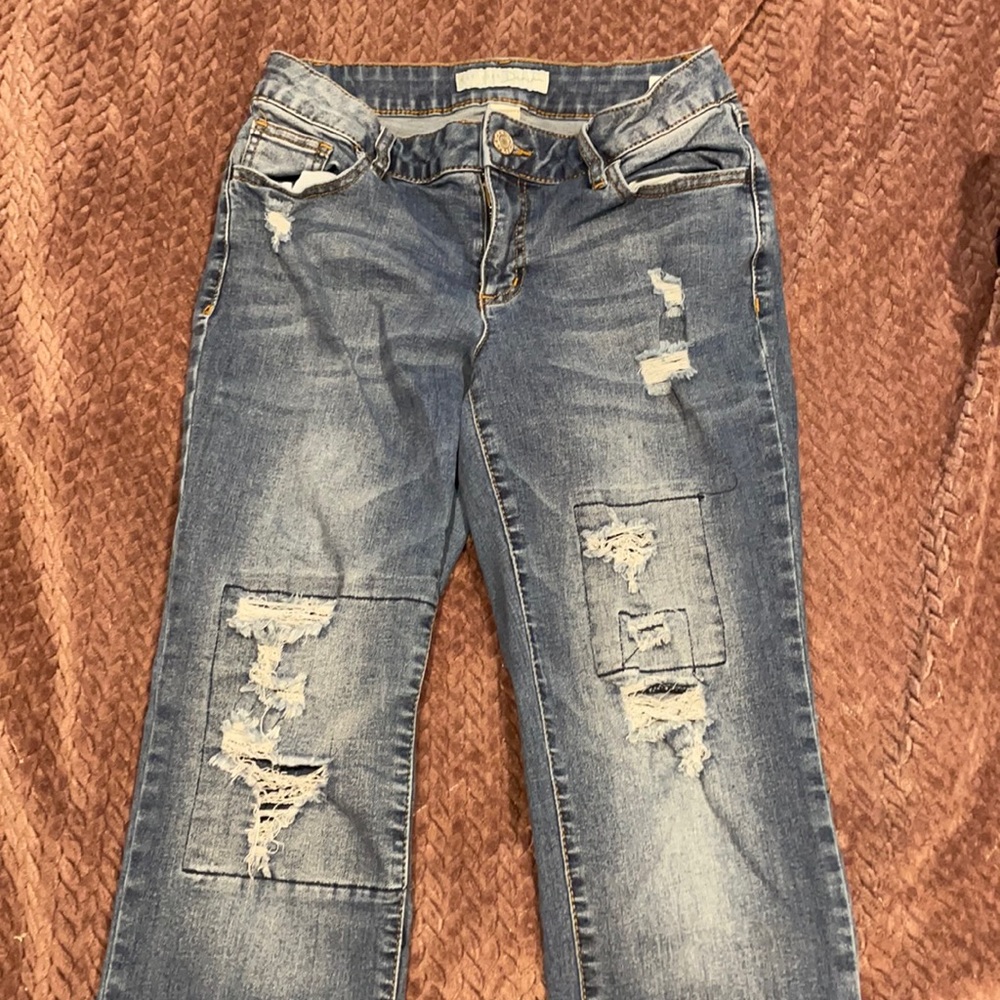 Est. 1946 denim crop skinny jean